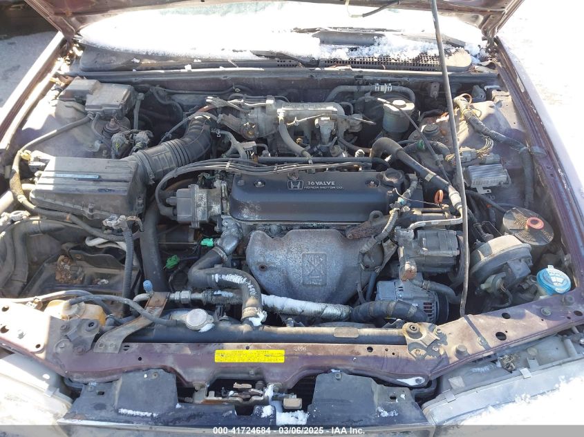 1991 Honda Accord Lx VIN: 1HGCB985XMA019894 Lot: 41724684