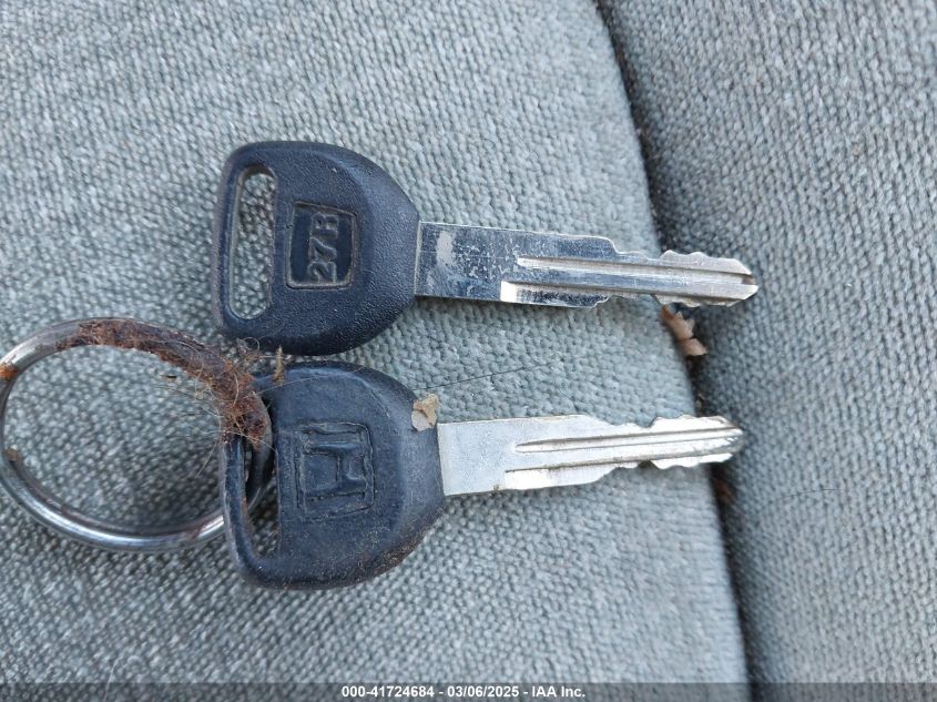 1991 Honda Accord Lx VIN: 1HGCB985XMA019894 Lot: 41724684