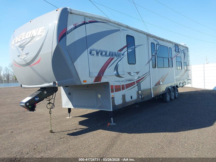 Vin: 5sfcg1435ce245910, lot: 42215652, heartland travel trlr 20122