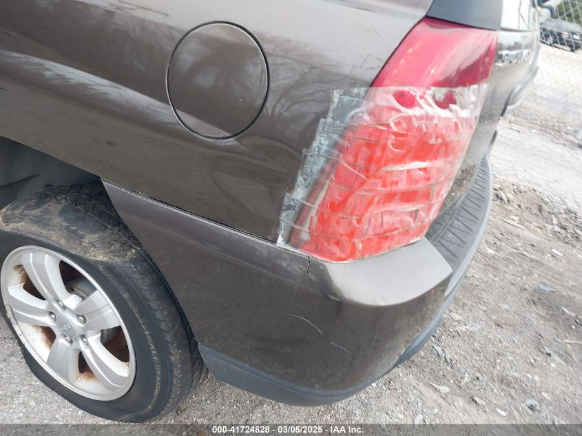 2010 Kia Sportage Lx VIN: KNDKG3A49A7691707 Lot: 41724828