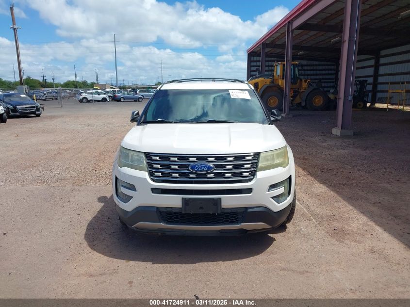 2016 Ford Explorer Xlt VIN: 1FM5K7D87GGA58287 Lot: 41724911