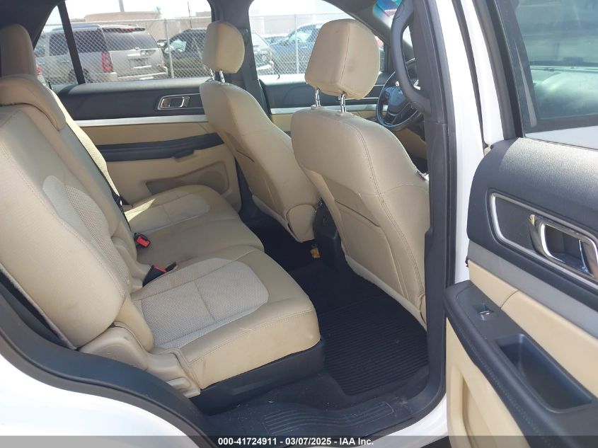 2016 Ford Explorer Xlt VIN: 1FM5K7D87GGA58287 Lot: 41724911