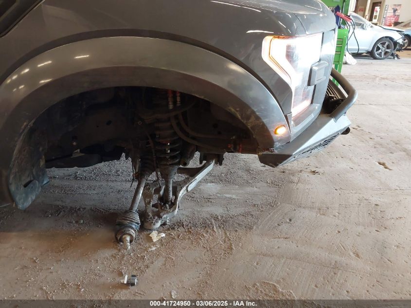 2018 Ford F-150 Raptor VIN: 1FTFW1RG2JFD97322 Lot: 41724950