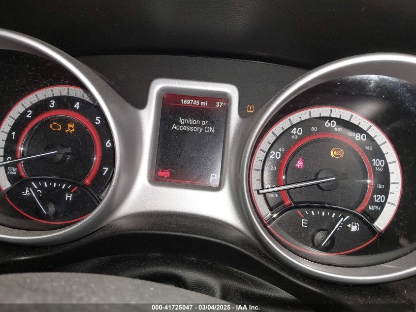 2016 Dodge Journey Sxt VIN: 3C4PDCBG1GT231985 Lot: 41725047