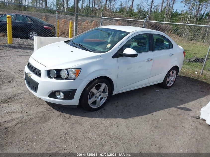 2016 CHEVROLET SONIC VIN: 1G1JE5SBXG4160349