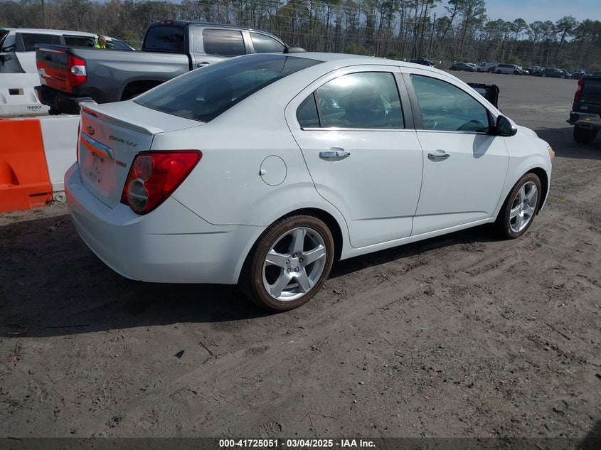 2016 CHEVROLET SONIC VIN: 1G1JE5SBXG4160349