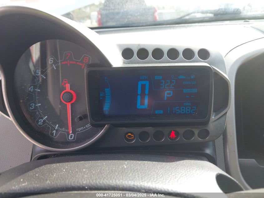 2016 CHEVROLET SONIC VIN: 1G1JE5SBXG4160349