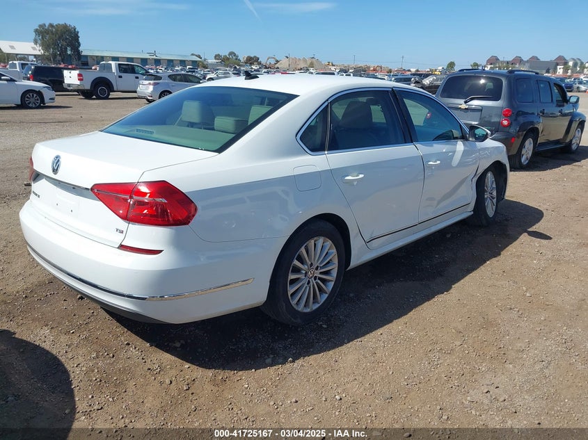2016 VOLKSWAGEN PASSAT VIN: 1VWBT7A32GC037736