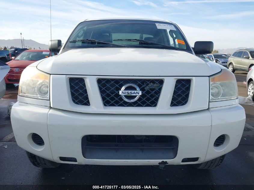 2008 Nissan Titan Xe VIN: 1N6AA07D58N359463 Lot: 41725177
