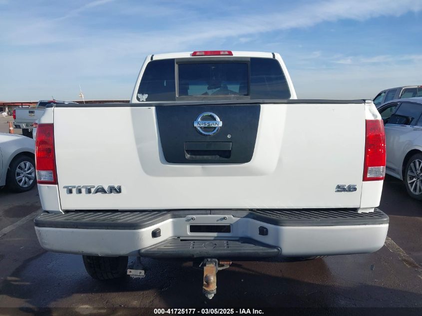 2008 Nissan Titan Xe VIN: 1N6AA07D58N359463 Lot: 41725177