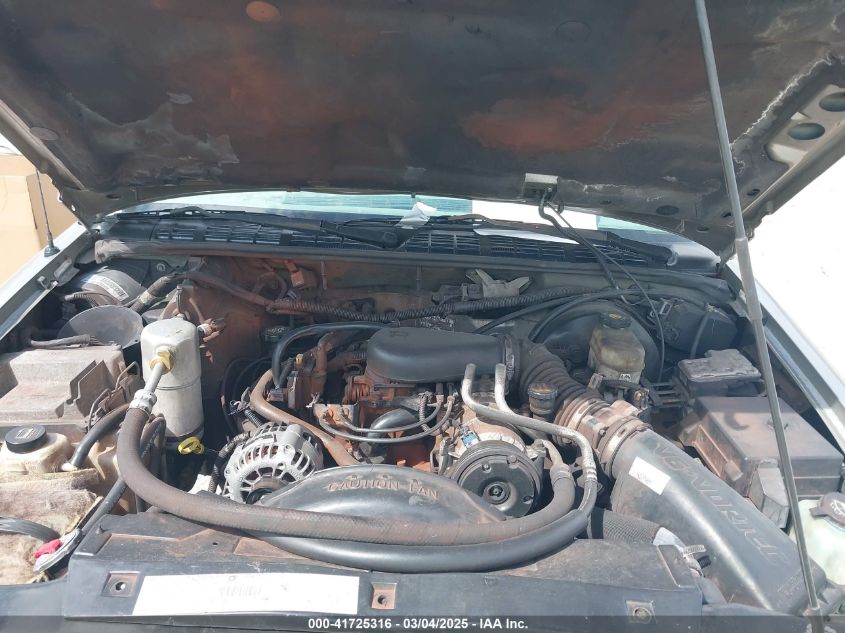 2003 Chevrolet Blazer Ls VIN: 1GNCS13X33K149492 Lot: 41725316