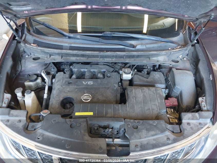 2013 Nissan Murano Sv VIN: JN8AZ1MW4DW310934 Lot: 41725364