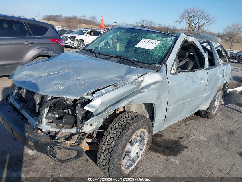 2007 CHEVROLET TRAILBLAZER VIN: 1GNDT13SX72288160