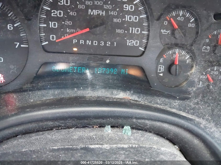 2007 CHEVROLET TRAILBLAZER VIN: 1GNDT13SX72288160