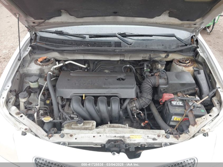 2005 Pontiac Vibe VIN: 5Y2SL66875Z401967 Lot: 41725535