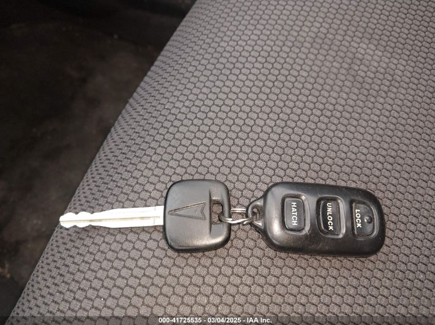 2005 Pontiac Vibe VIN: 5Y2SL66875Z401967 Lot: 41725535