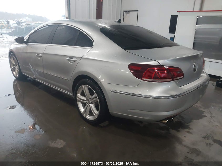 2013 VOLKSWAGEN CC VIN: WVWBP7AN3DE502596
