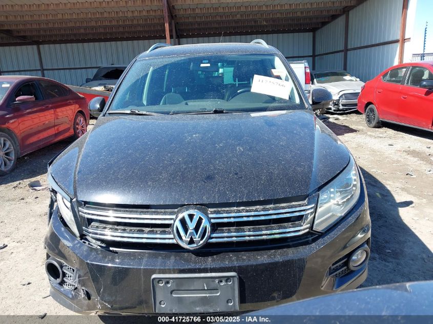 2016 VOLKSWAGEN TIGUAN SE - WVGBV7AX2GW564945