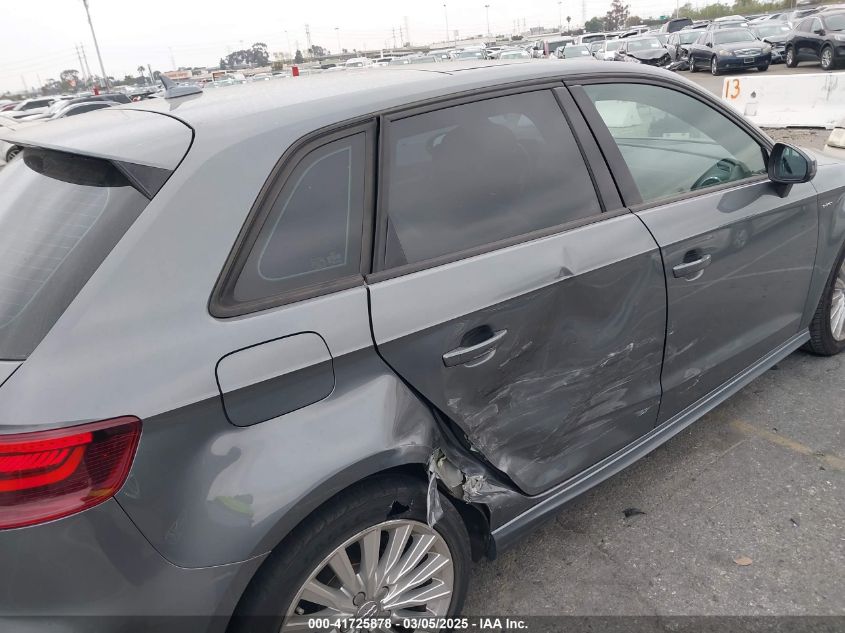 2016 Audi A3 E-Tron 1.4T Premium VIN: WAUUPBFF9GA146127 Lot: 41725878