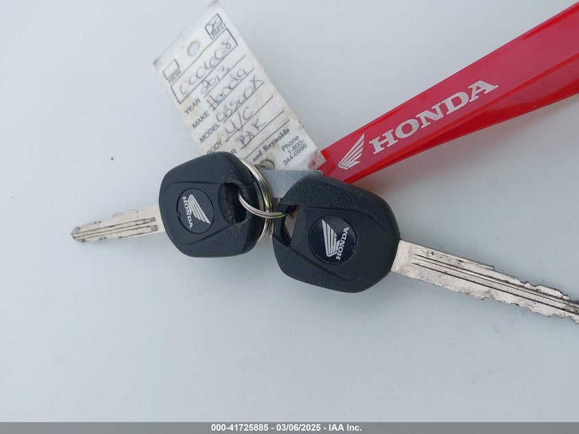 2013 HONDA CB500 X - MLHPC4611D5000608