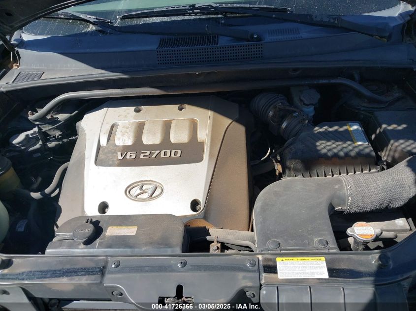 2006 Hyundai Tucson Gls/Limited VIN: KM8JN72D66U296007 Lot: 41726366