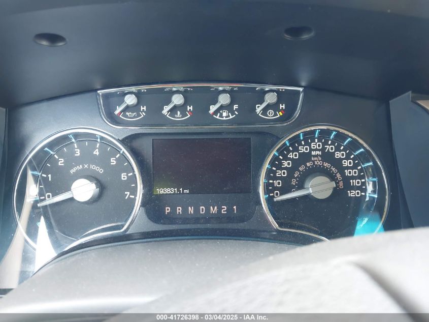 2011 Ford F-150 Lariat VIN: 1FTFW1EF7BFD04230 Lot: 41726398