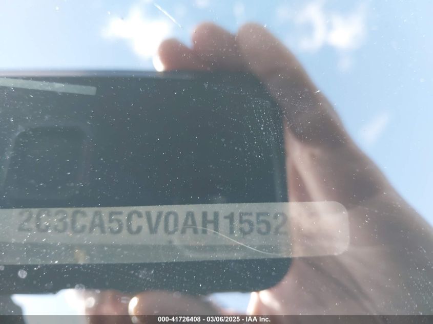 2010 Chrysler 300 Touring/Signature Series/Executive Series VIN: 2C3CA5CV0AH155213 Lot: 41726408