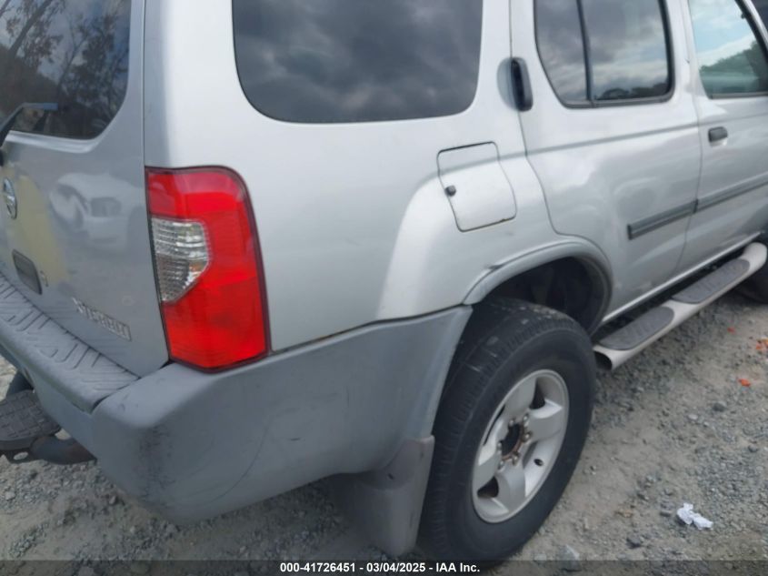 2004 Nissan Xterra Xe VIN: 5N1ED28T84C637223 Lot: 41726451