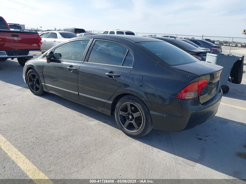 2007 HONDA CIVIC VIN: 1HGFA16867L058439