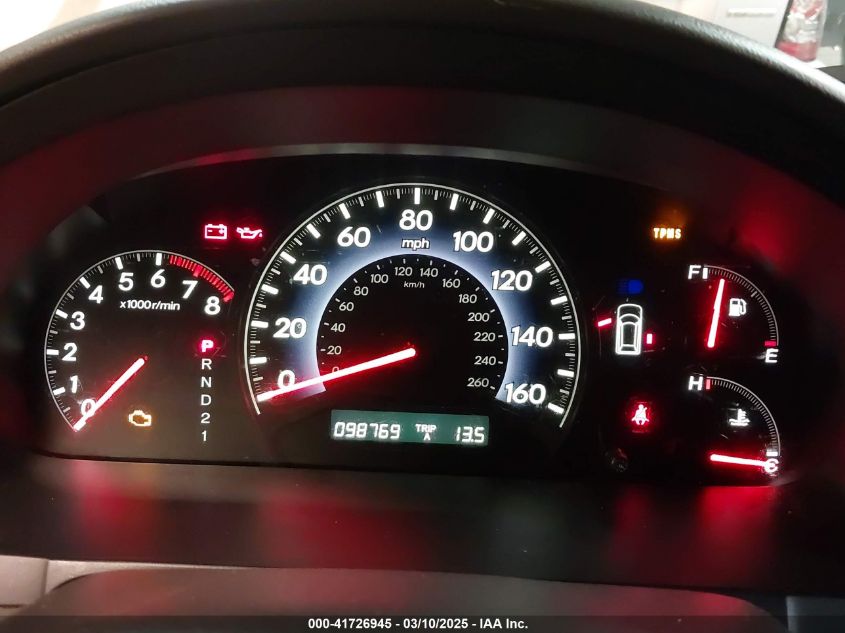 2009 Honda Odyssey Ex-L VIN: 5FNRL38689B406342 Lot: 41726945