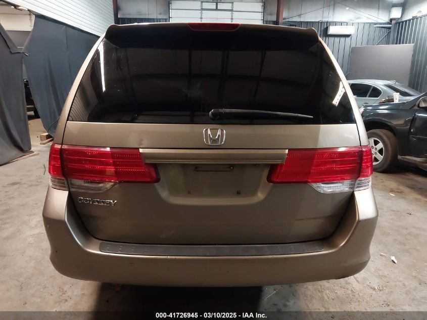 2009 Honda Odyssey Ex-L VIN: 5FNRL38689B406342 Lot: 41726945