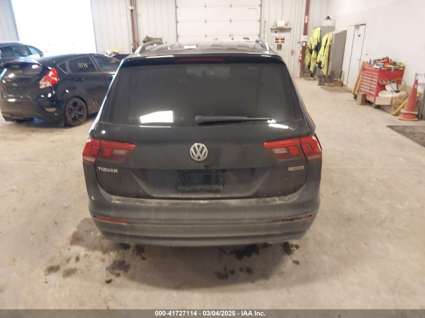 2019 Volkswagen Tiguan 2.0T S VIN: 3VV0B7AX3KM182311 Lot: 41727114