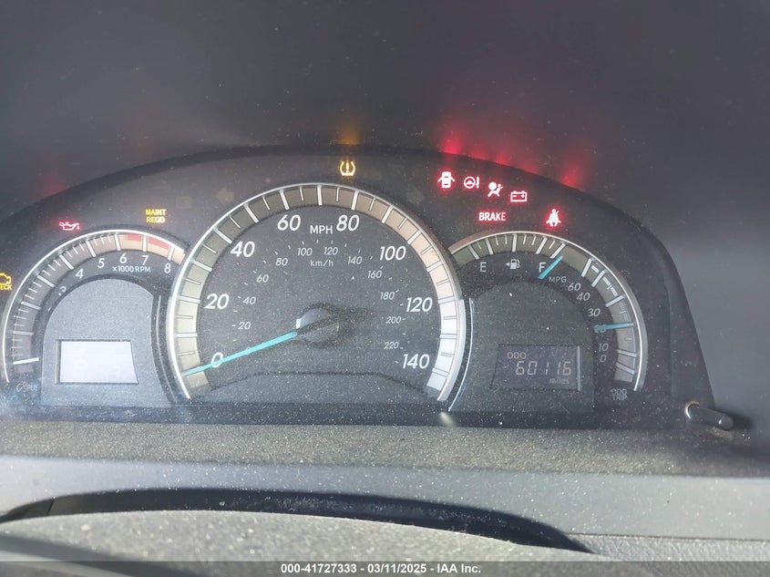 2012 TOYOTA CAMRY VIN: 4T1BF1FK9CU611949