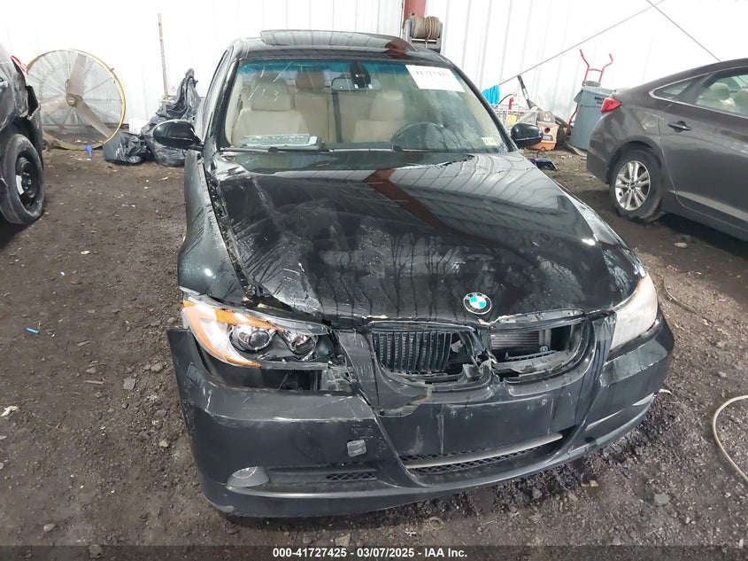 2007 BMW 328I VIN: WBAVA37597NL11104 Lot: 41727425