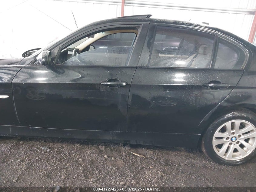 2007 BMW 328I VIN: WBAVA37597NL11104 Lot: 41727425