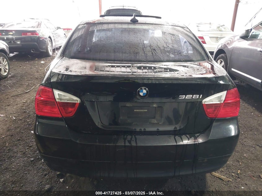 2007 BMW 328I VIN: WBAVA37597NL11104 Lot: 41727425