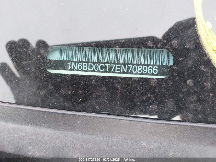 2014 NISSAN FRONTIER S - 1N6BD0CT7EN708966