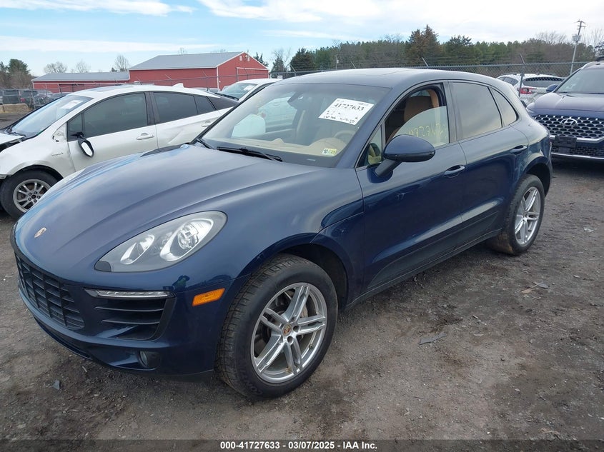 2015 PORSCHE MACAN VIN: WP1AB2A51FLB69020