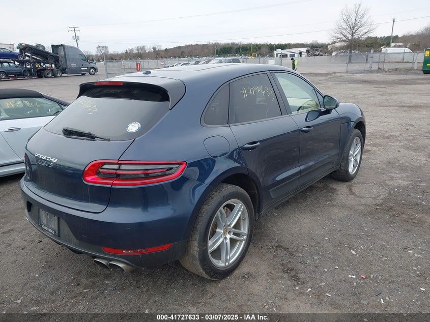 2015 PORSCHE MACAN VIN: WP1AB2A51FLB69020