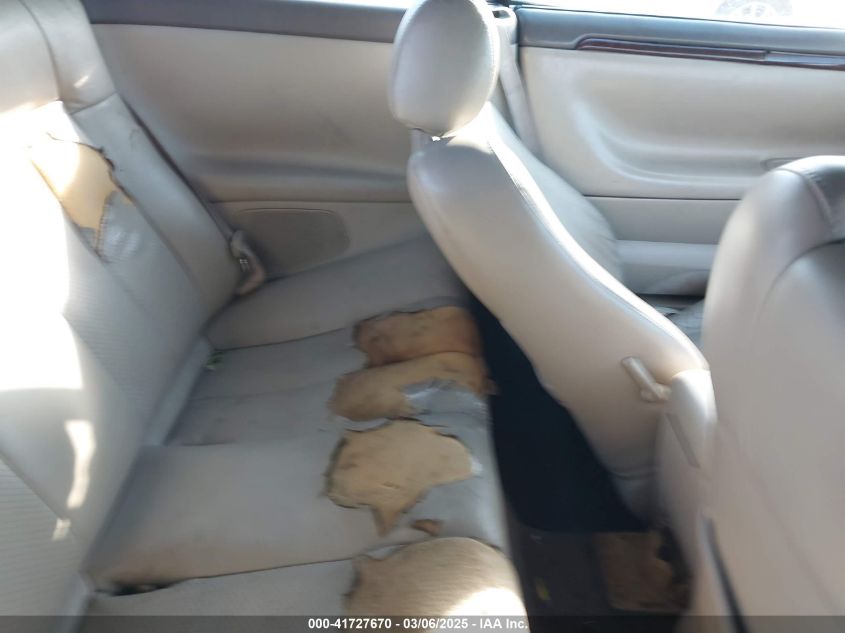 2001 Toyota Camry Solara Sle V6 VIN: 2T1FF28P11C513660 Lot: 41727670