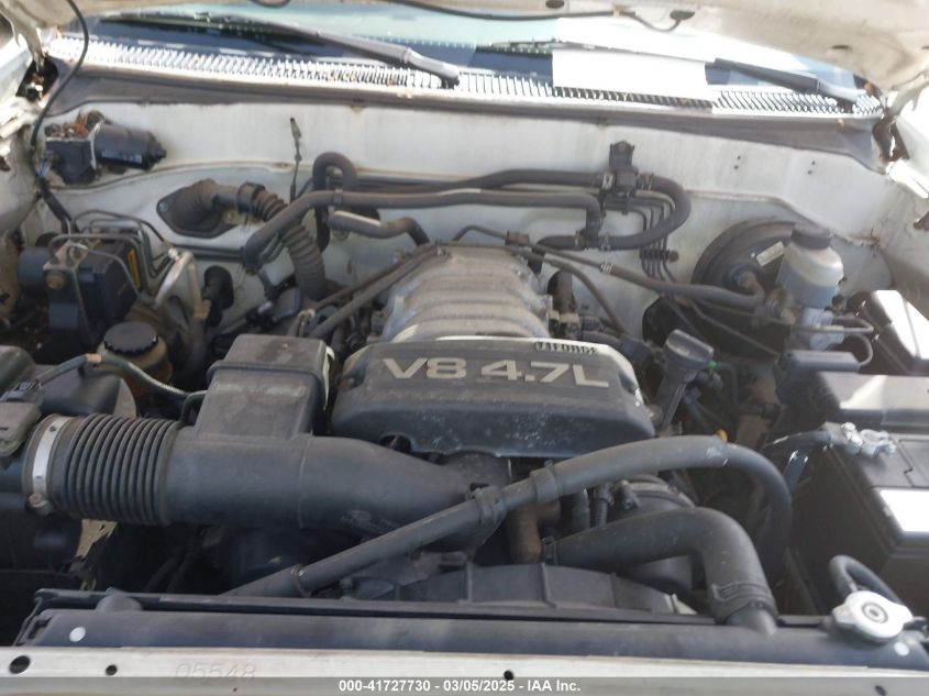 2003 Toyota Sequoia Limited V8 VIN: 5TDZT38A33S147766 Lot: 41727730