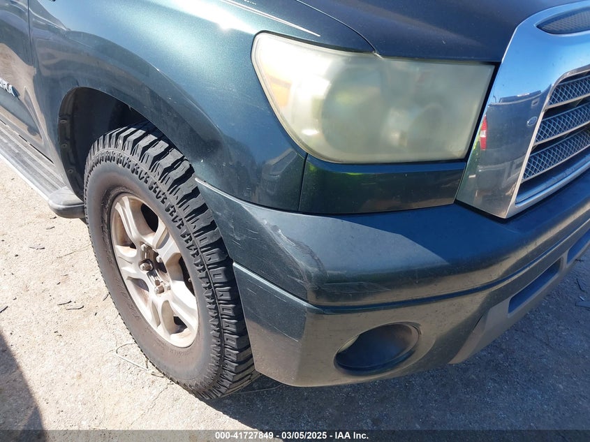 2007 TOYOTA TUNDRA VIN: 5TBEV58177S457258