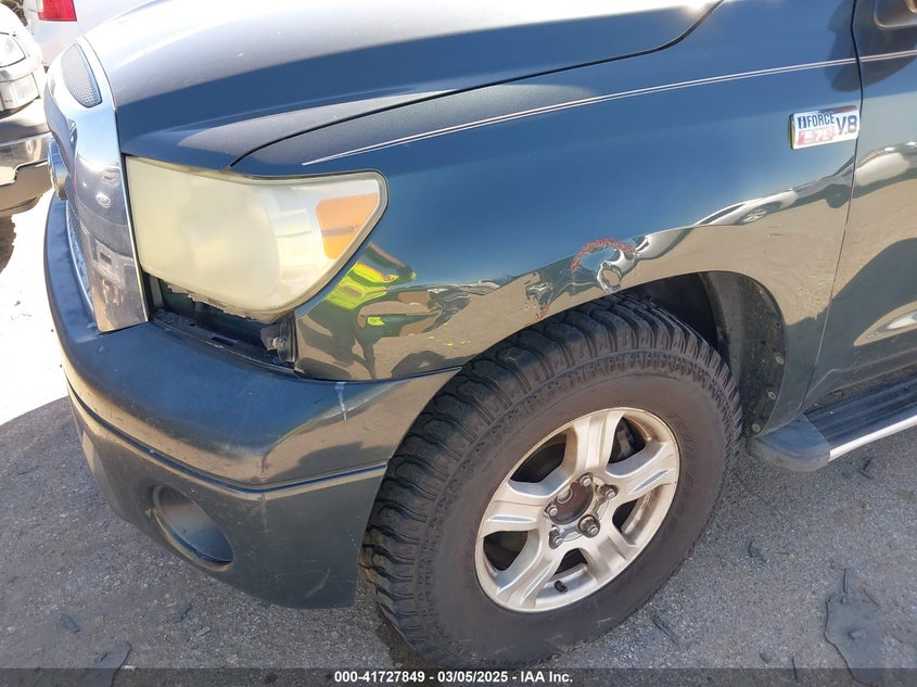 2007 TOYOTA TUNDRA VIN: 5TBEV58177S457258