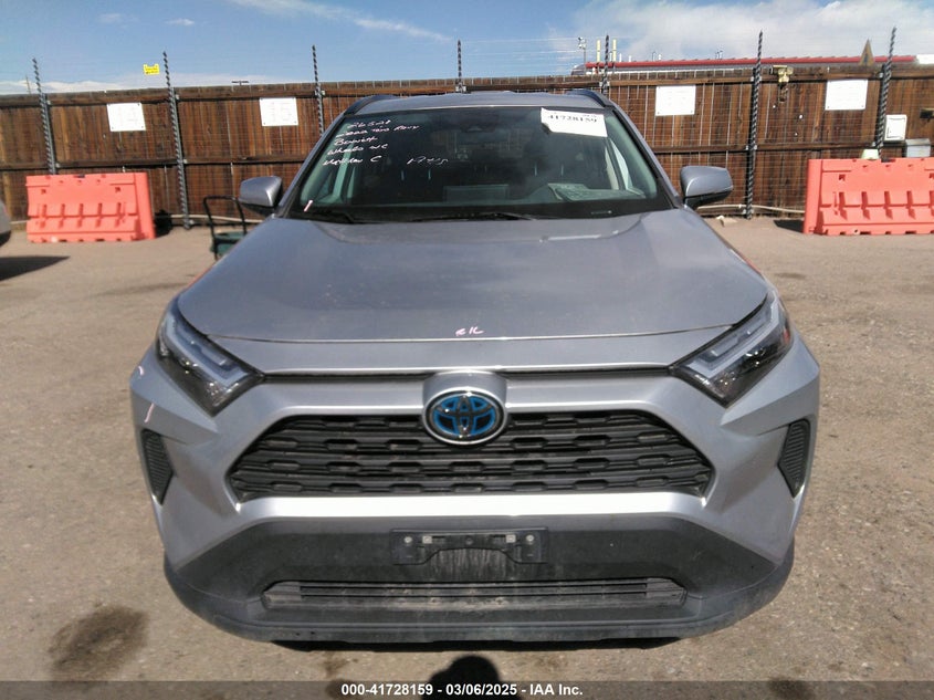 2022 TOYOTA RAV4 HYBRID XLE - 4T3RWRFV5NU071470