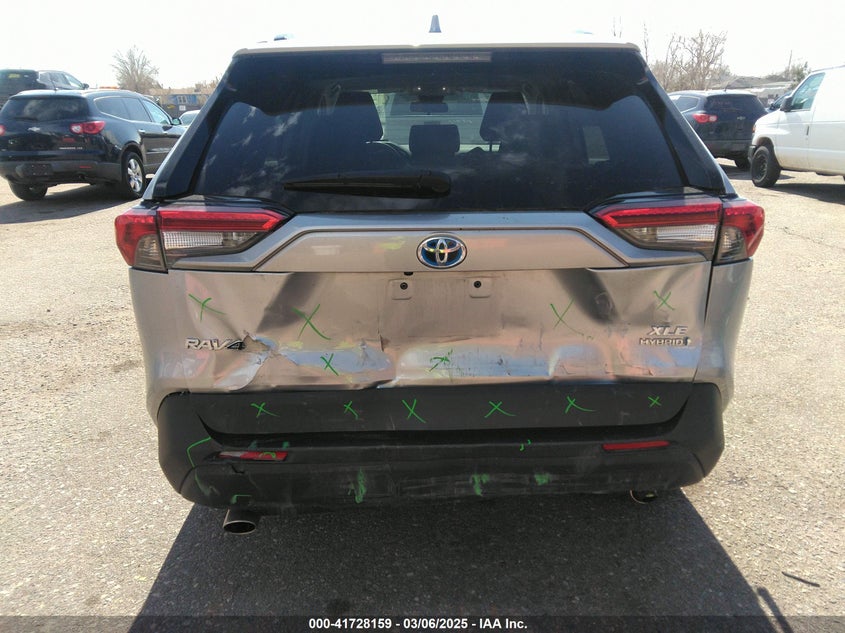 2022 TOYOTA RAV4 HYBRID XLE - 4T3RWRFV5NU071470