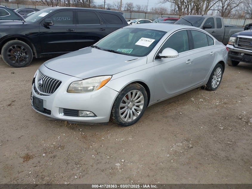 2012 BUICK REGAL VIN: 2G4GR5EK2C9145610