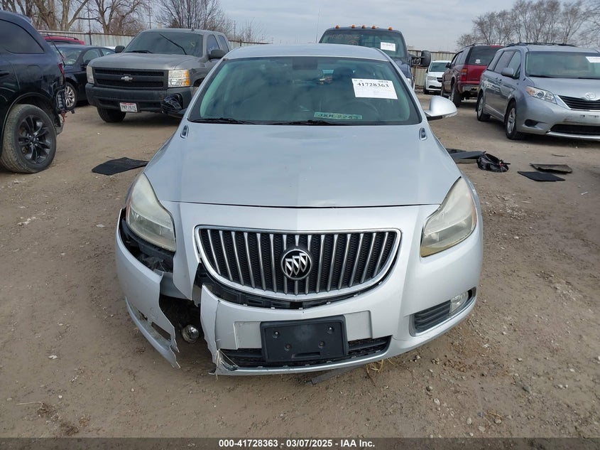 2012 BUICK REGAL VIN: 2G4GR5EK2C9145610