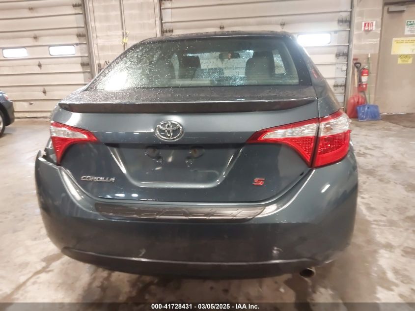 2014 Toyota Corolla S Plus VIN: 2T1BURHE8EC223465 Lot: 41728431