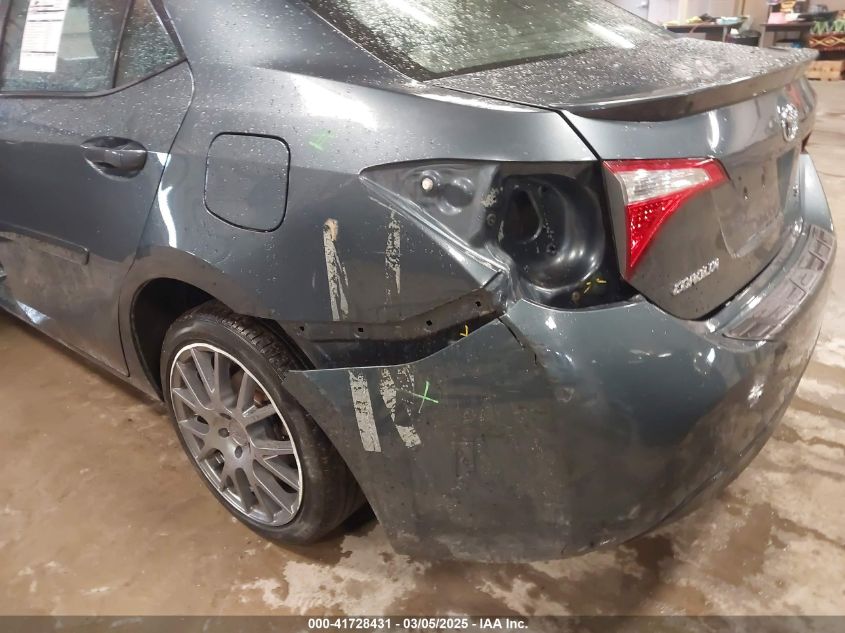 2014 Toyota Corolla S Plus VIN: 2T1BURHE8EC223465 Lot: 41728431