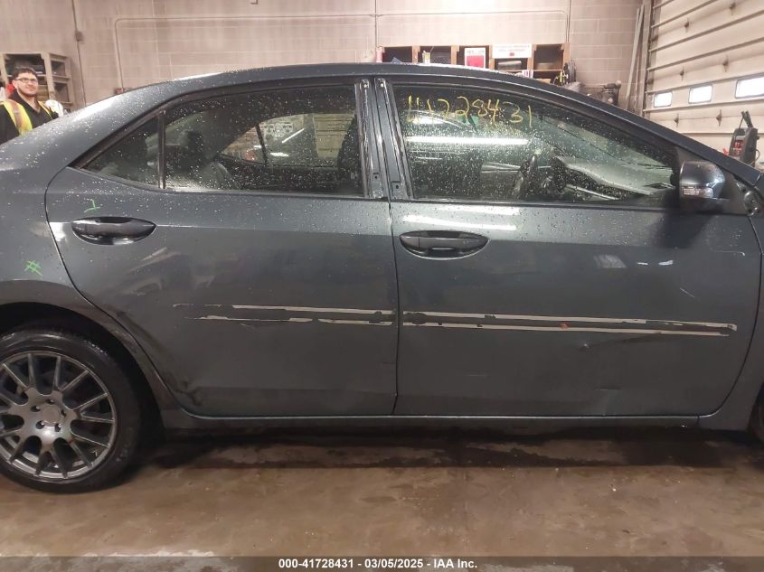 2014 Toyota Corolla S Plus VIN: 2T1BURHE8EC223465 Lot: 41728431